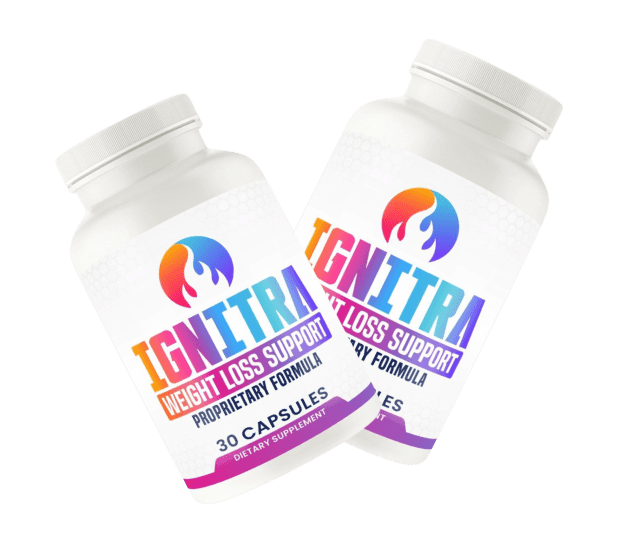 Ignitra supplement product display